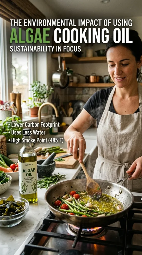 The Environmental Impact Of Using Algae Cooking Oil