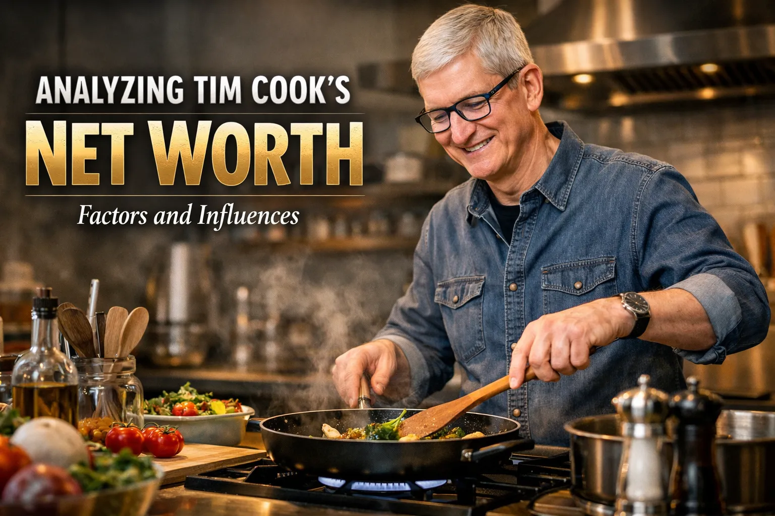 Analyzing Tim Cook’s Net Worth: Factors and Influences