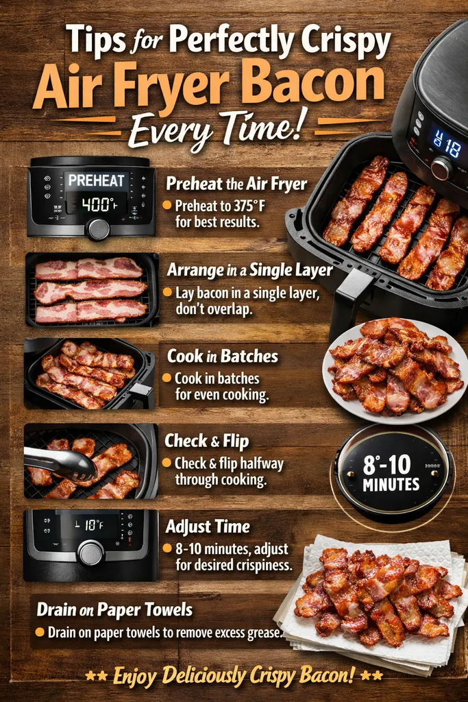 Tips For Perfect Air Fryer Bacon