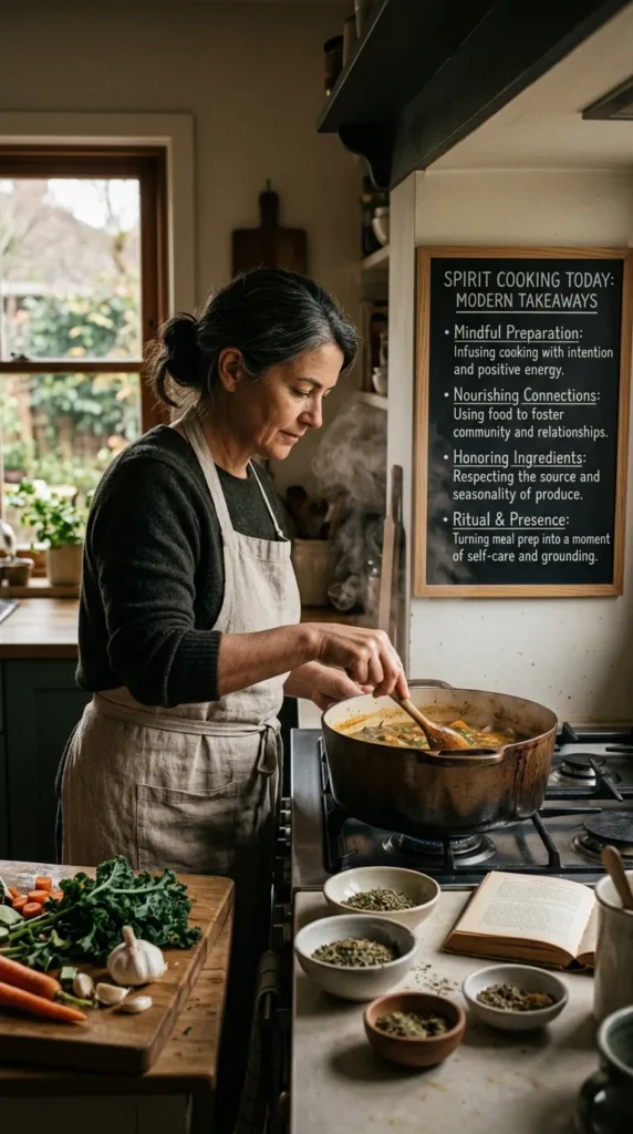 To Better Understand The Relevance Of Spirit Cooking Today It Helps To Look At A Few Essential Takeaways