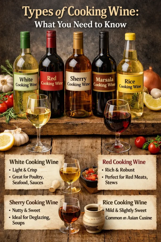Types Of Cooking Wine What You Need To Know