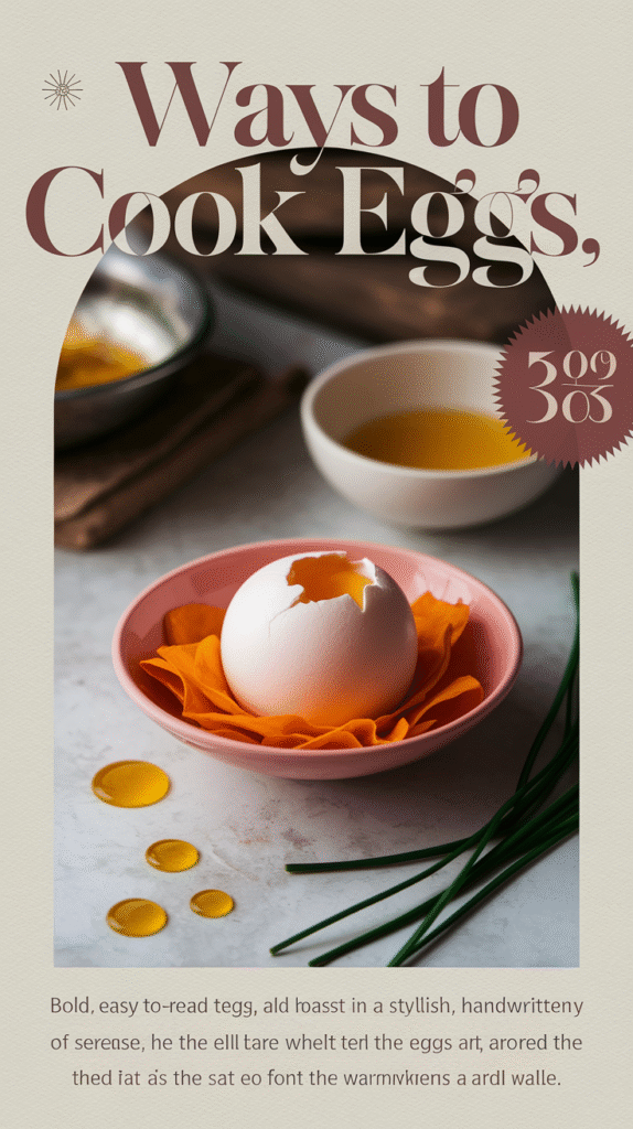 Ways To Cook Eggs