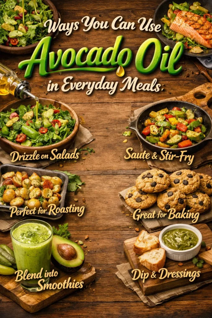 Ways You Can Use Avocado Oil In Everyday Meals Benefits Of Using Avocado Oil For Cooking