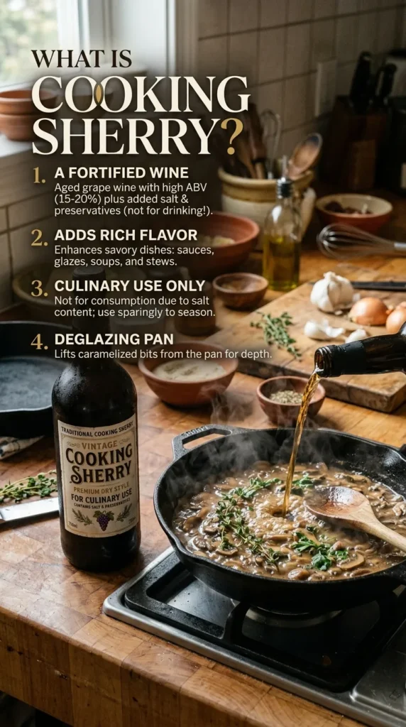 What Is Cooking Sherry The Role Of Cooking Sherry