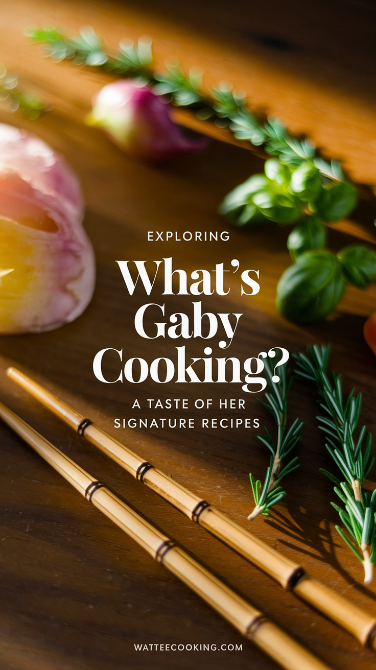 What's Gaby Cooking