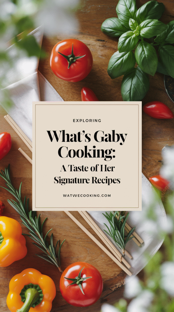 What's Gaby Cooking