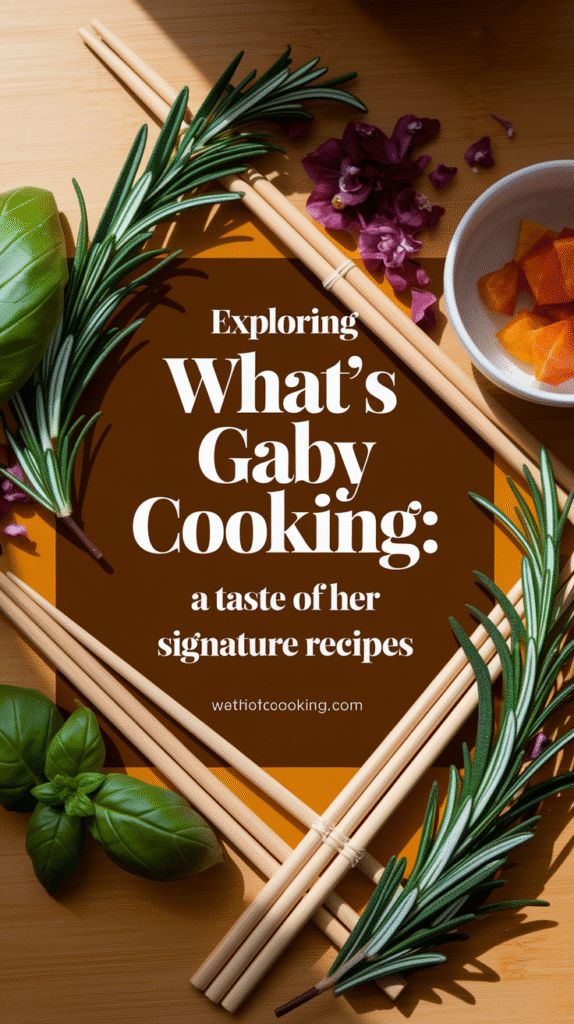 What's Gaby Cooking