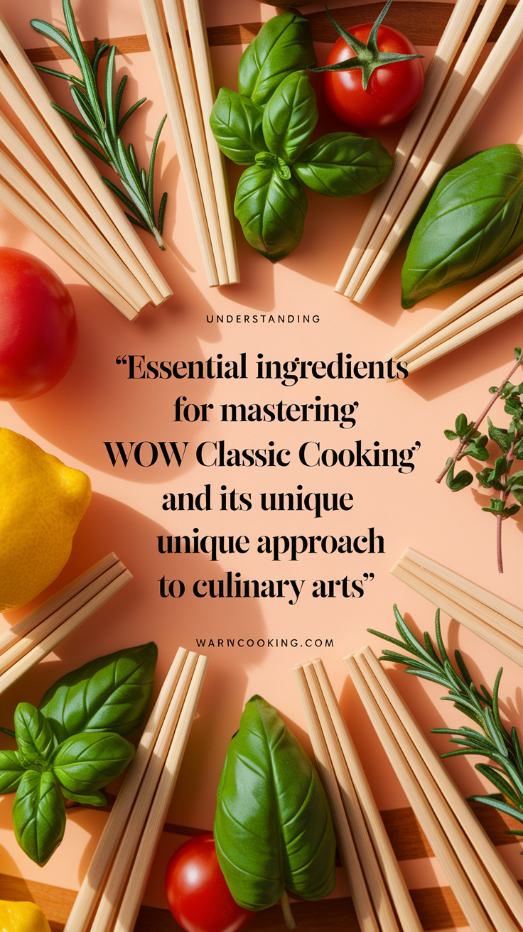 Wow Classic Cooking Guide