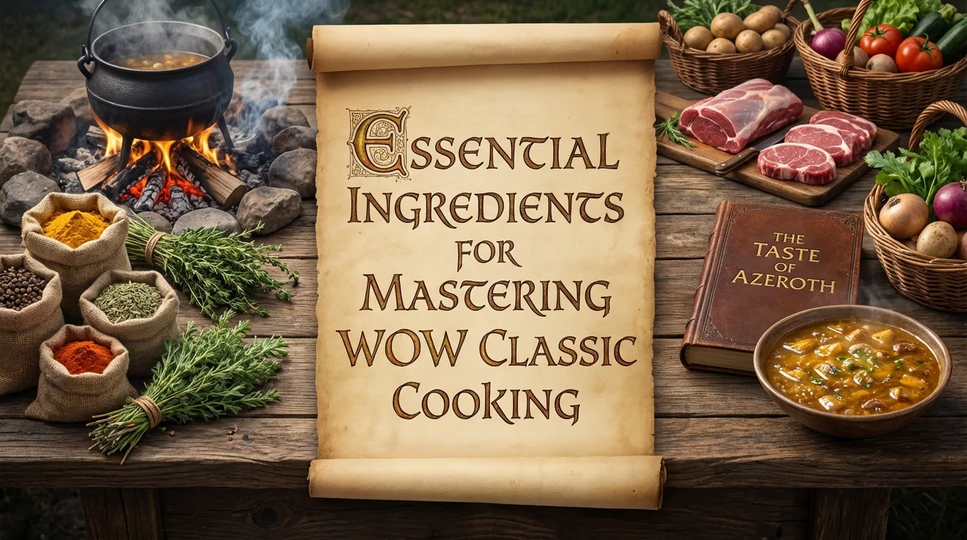 Essential Ingredients for Mastering Wow Classic Cooking