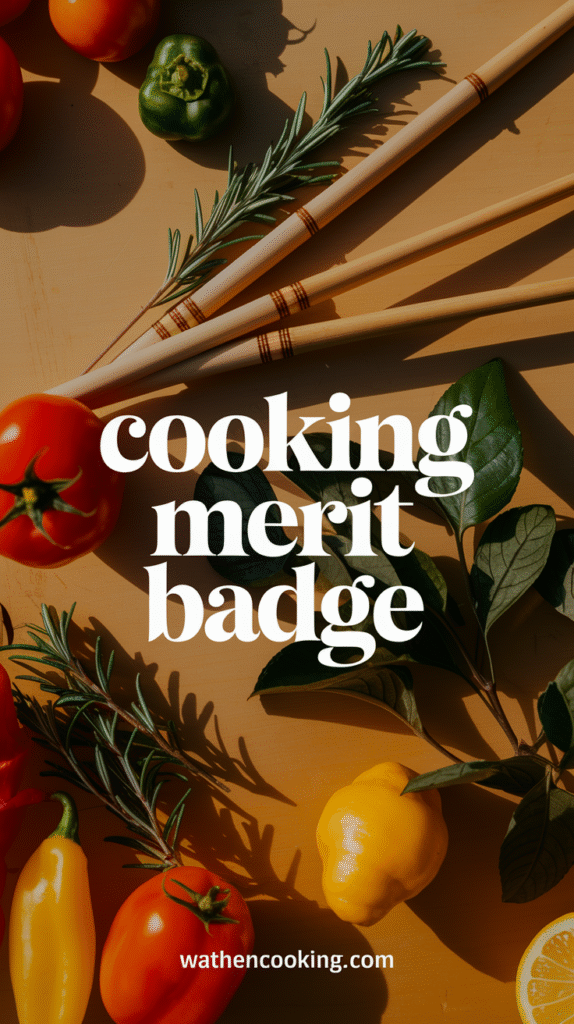 Cooking Merit Badge