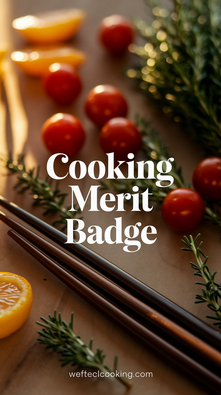Cooking Merit Badge