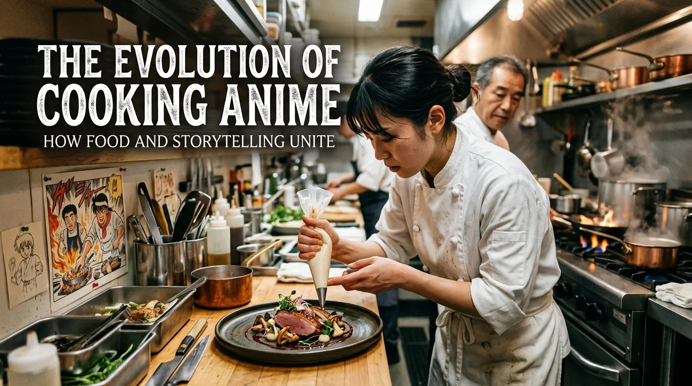 The Evolution of cooking-anime: How Food and Storytelling Unite