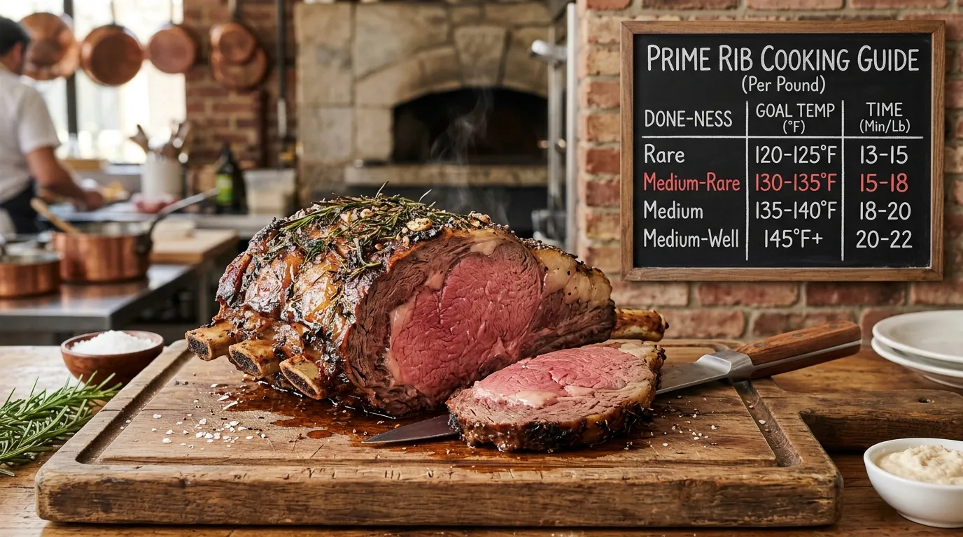 Prime Rib Cooking