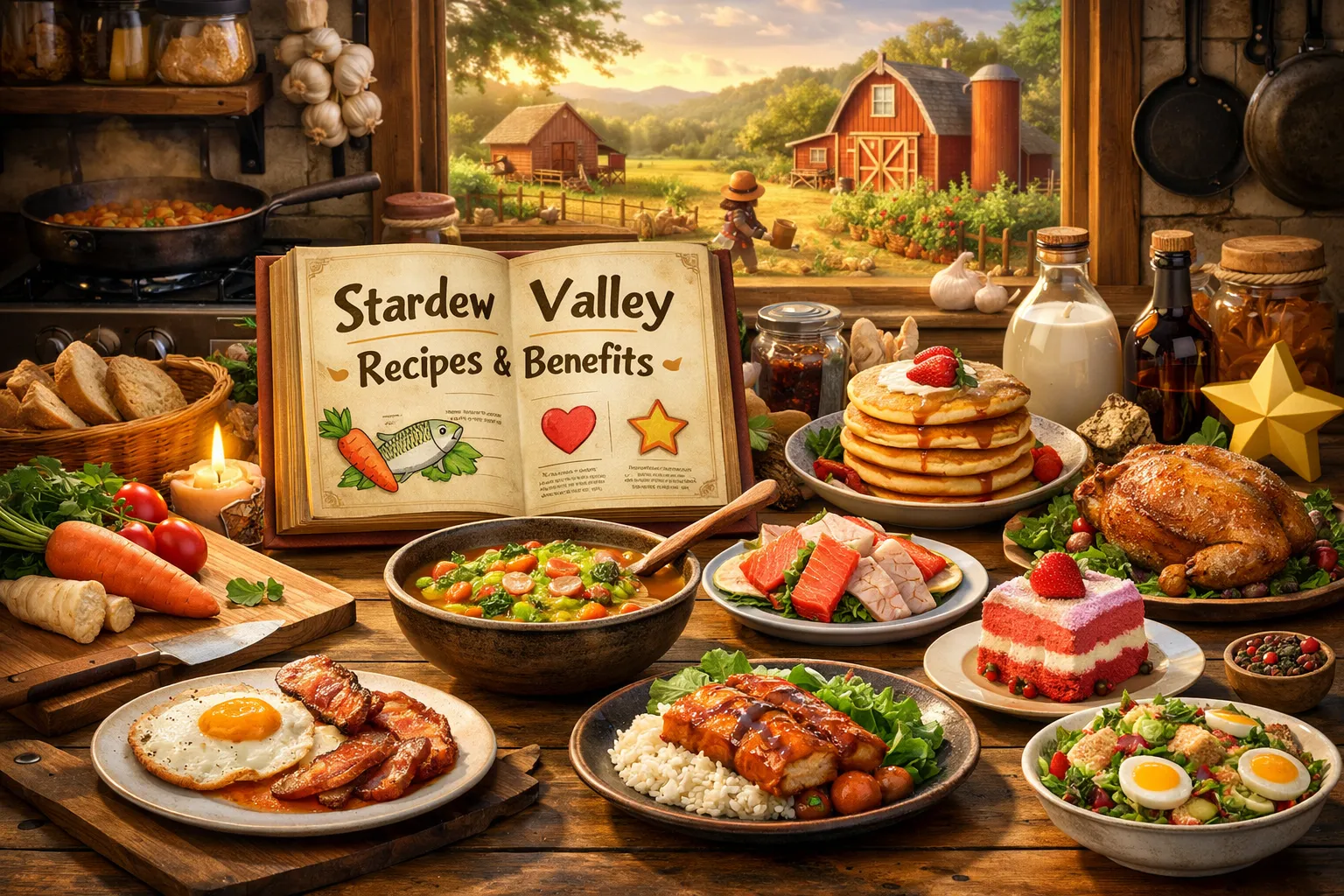 The Art Of Cooking In Stardew Valley