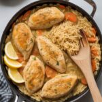 Easy 1-Pan Lemon Chicken Orzo