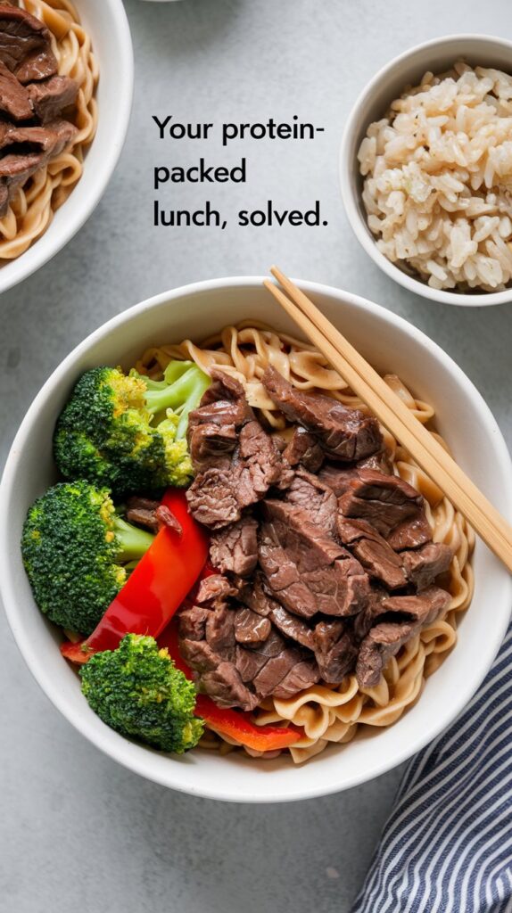 High-Protein Benefits of Mongolian Beef Noodles in a Balanced Diet