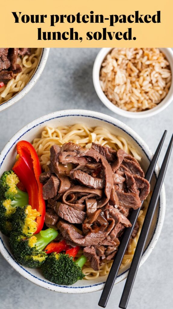High-Protein Benefits of Mongolian Beef Noodles in a Balanced Diet