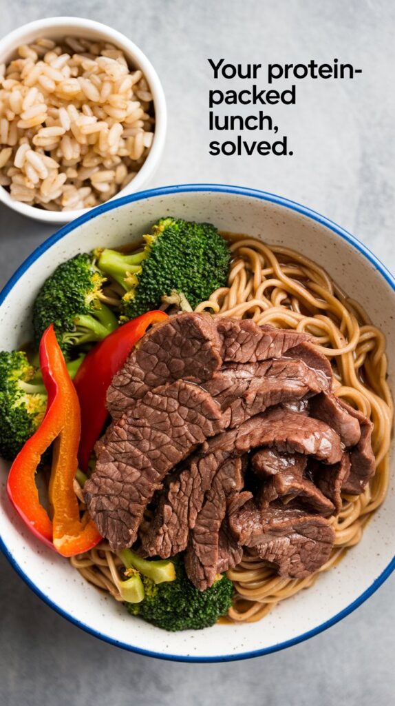 High-Protein Benefits of Mongolian Beef Noodles in a Balanced Diet
