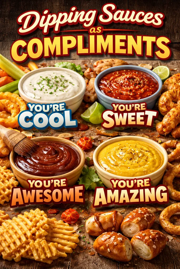 3  Dipping Sauces As Compliments