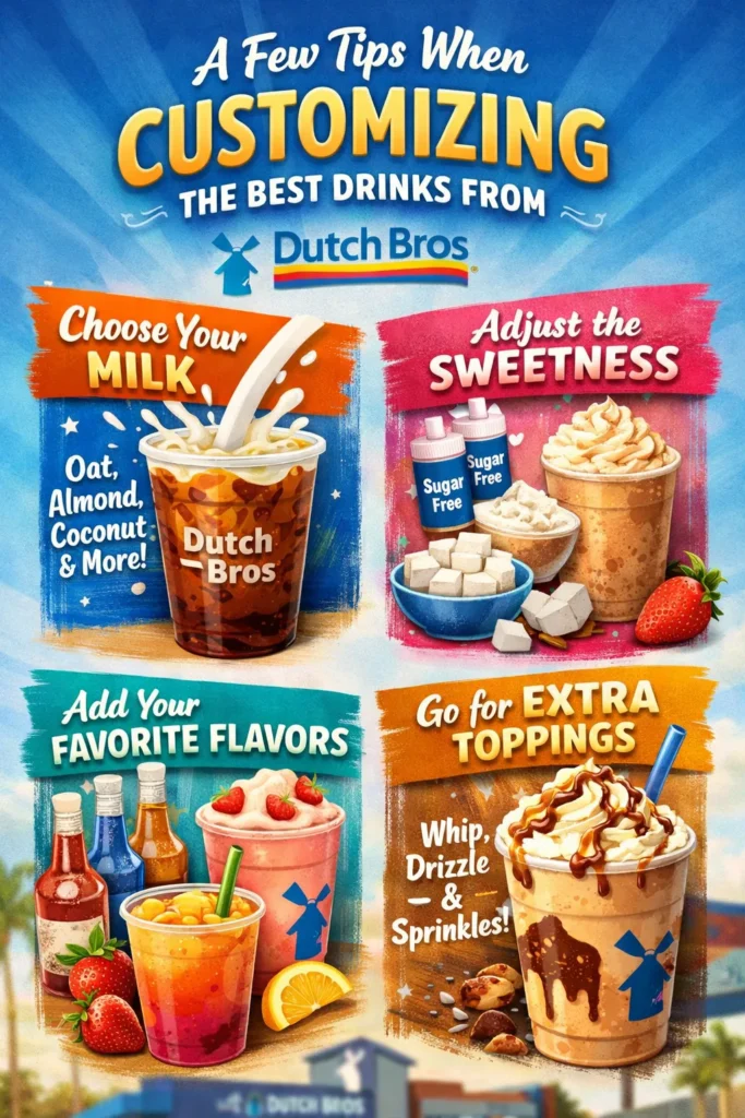 A Few Tips When Customizing The Best Drinks From Dutch Bros