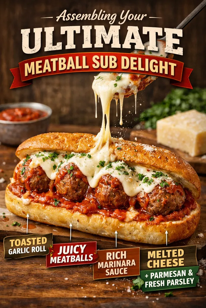 Assembling Your Ultimate Meatball Sub Delight