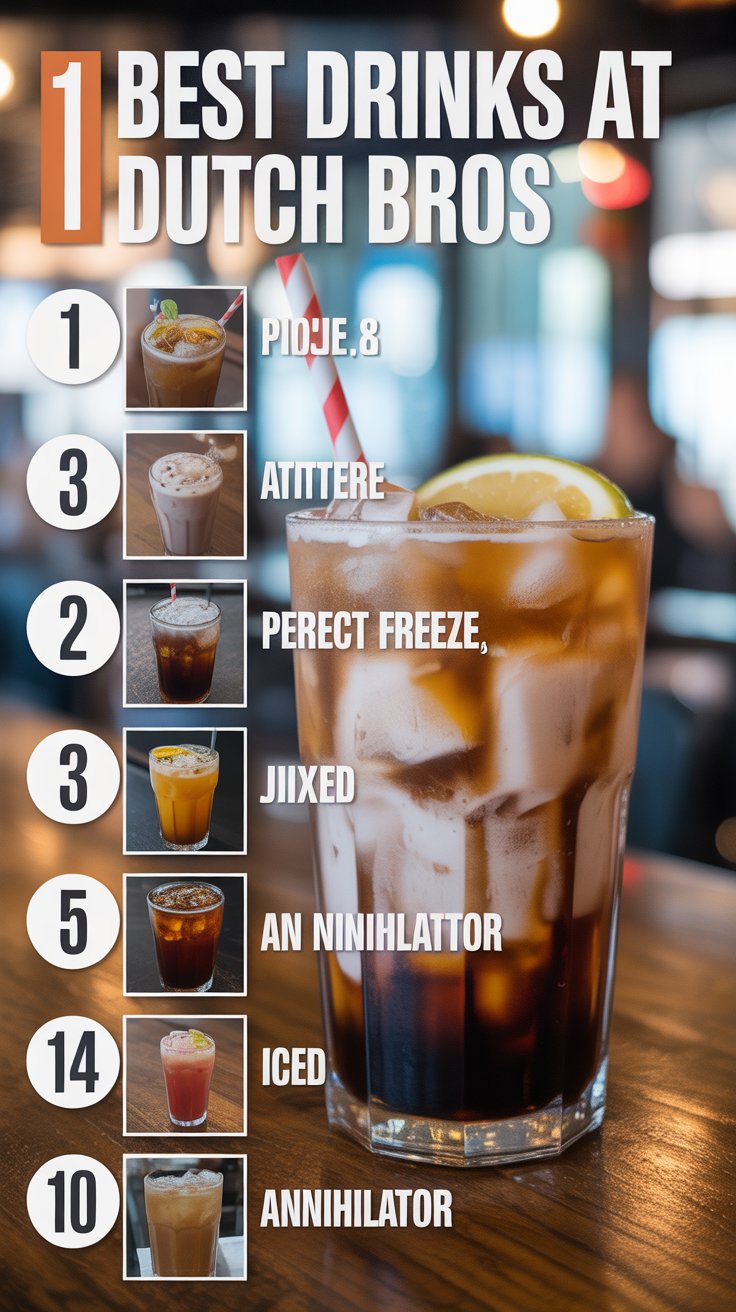 Best Drinks At Dutch Bros