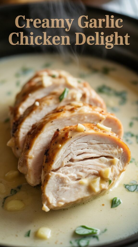 Creamy Garlic Chicken Delight