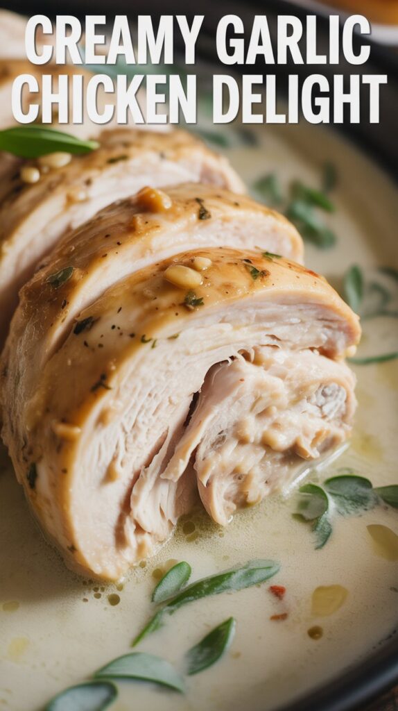 Creamy Garlic Chicken Delight