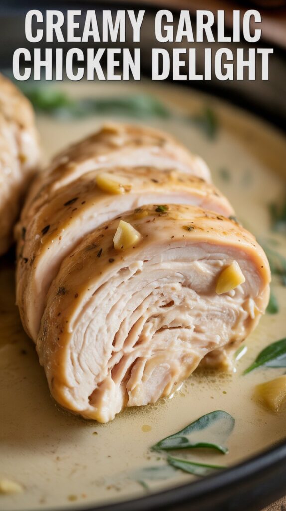 Creamy Garlic Chicken Delight