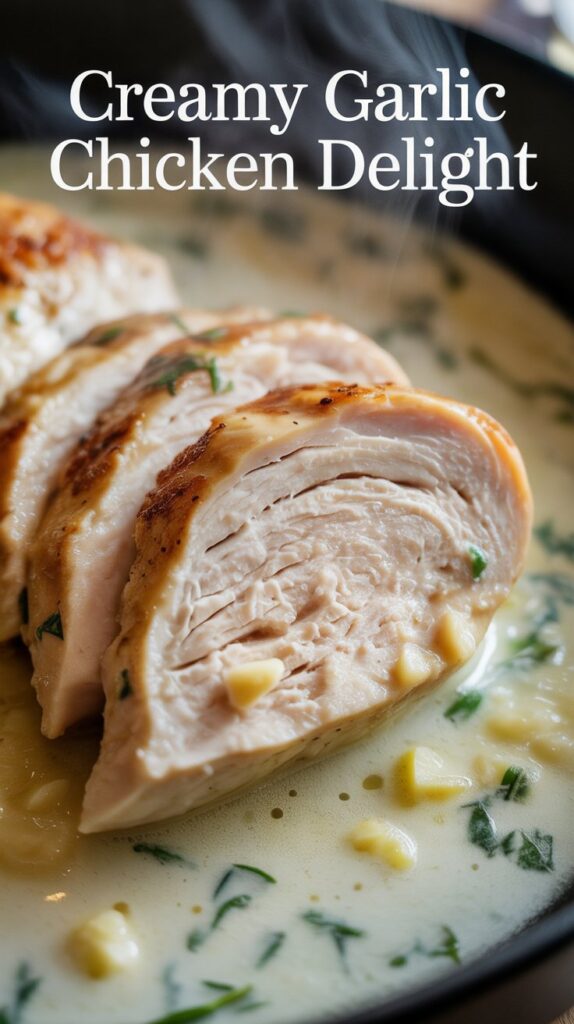 Creamy Garlic Chicken Delight