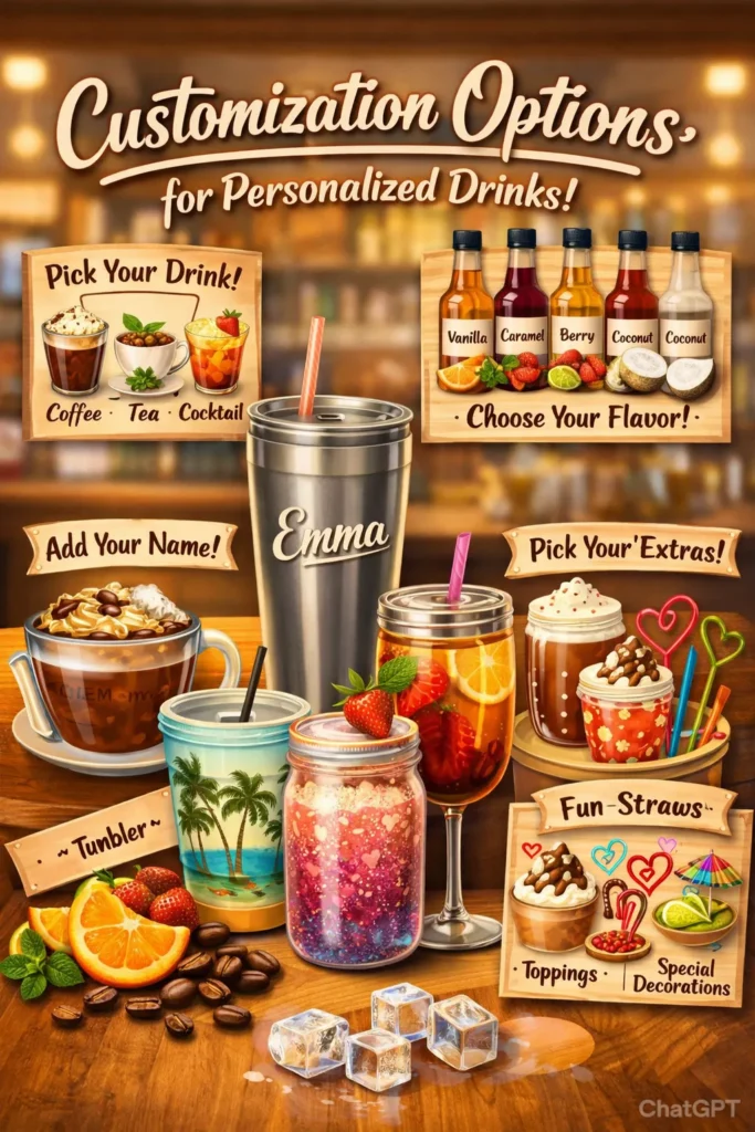 Customization Options For Personalized Drinks
