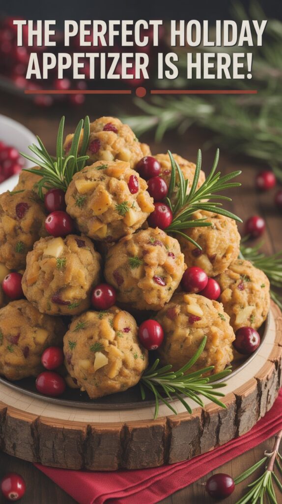 Grab & Go! Printable Stuffing Balls Recipe.