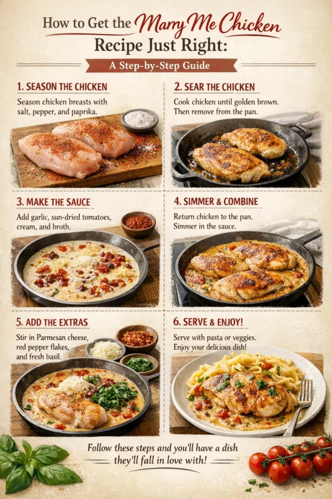 How To Get The Marry Me Chicken Recipe Just Right A Step By Step Guide