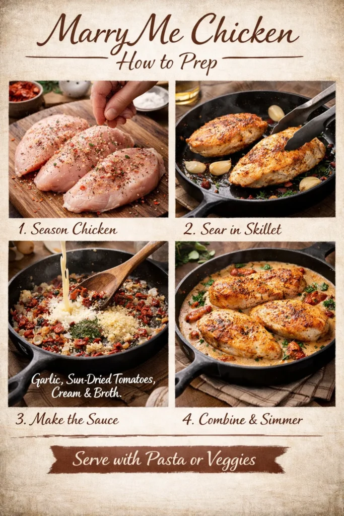 Marry Me Chicken Recipe How To Prep