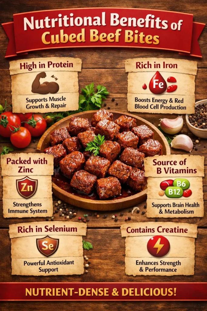 Nutritional Benefits Of Cubed Beef Bites
