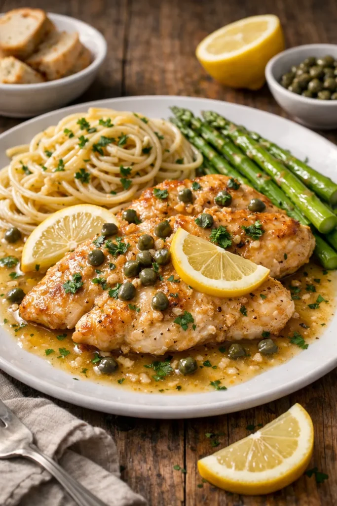 One Of Chicken Piccatas Great Features Is Its Crowd Pleasing Flavor  The Dish Typically Includes