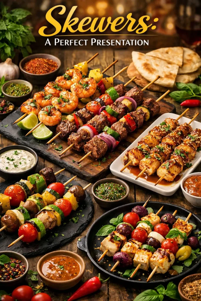 Skewers A Perfect Presentation