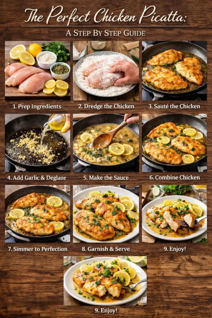 The Perfect Chicken Picatta A Step By Step Guide