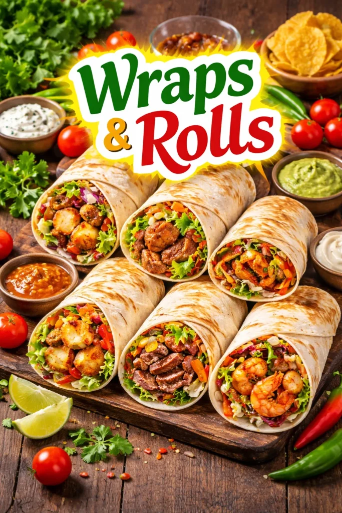 Wraps And Rolls