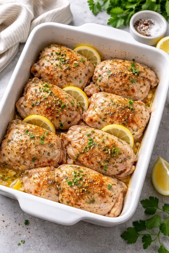 Arrange The Chicken In A Single Layer In A Greased Baking Dish