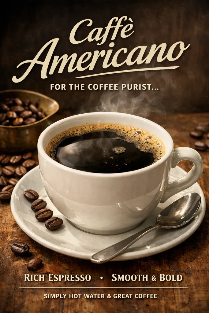 Caffe Americano For The Coffee Purist