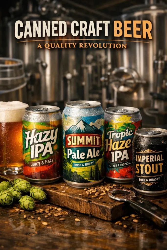 Canned Craft Beer A Quality Revolution