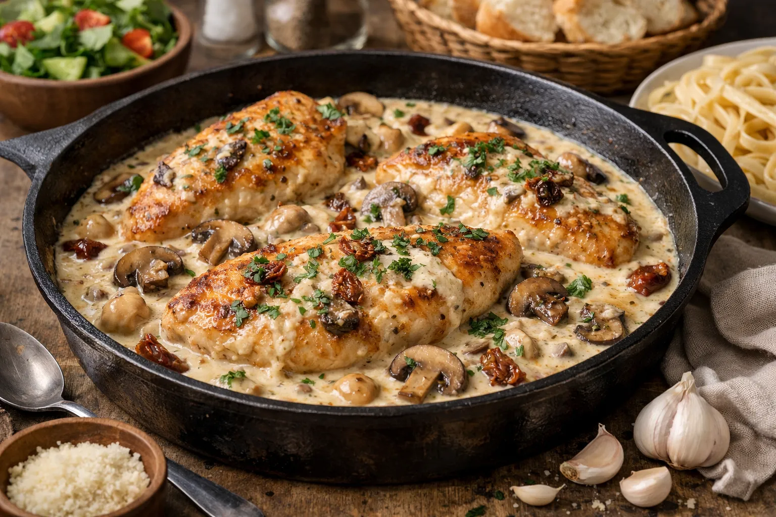 Creamy Garlic Chicken