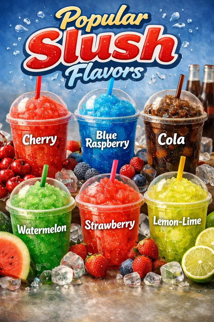 Popular Slush Flavors