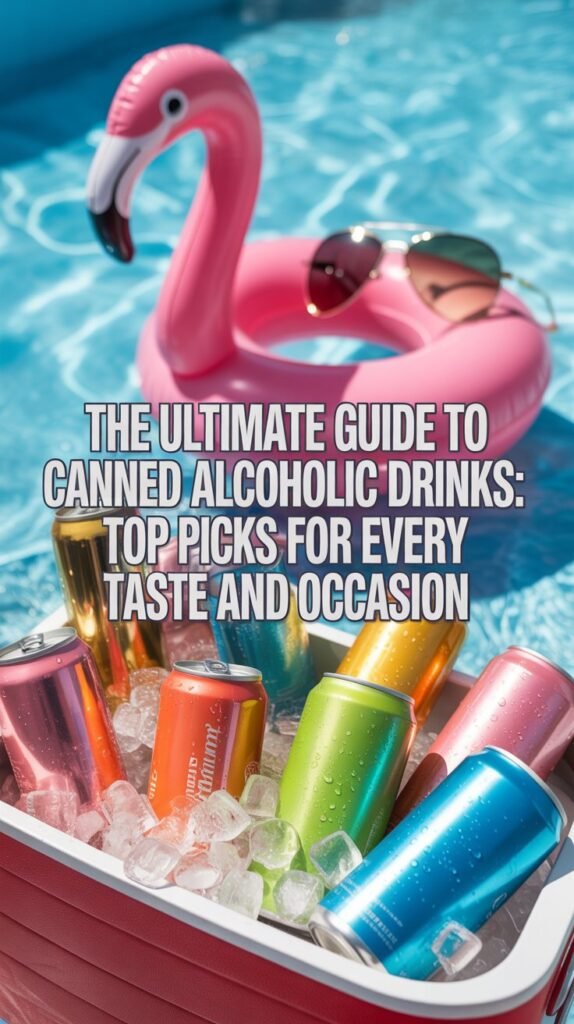The Ultimate Guide to Canned Alcoholic Drinks.