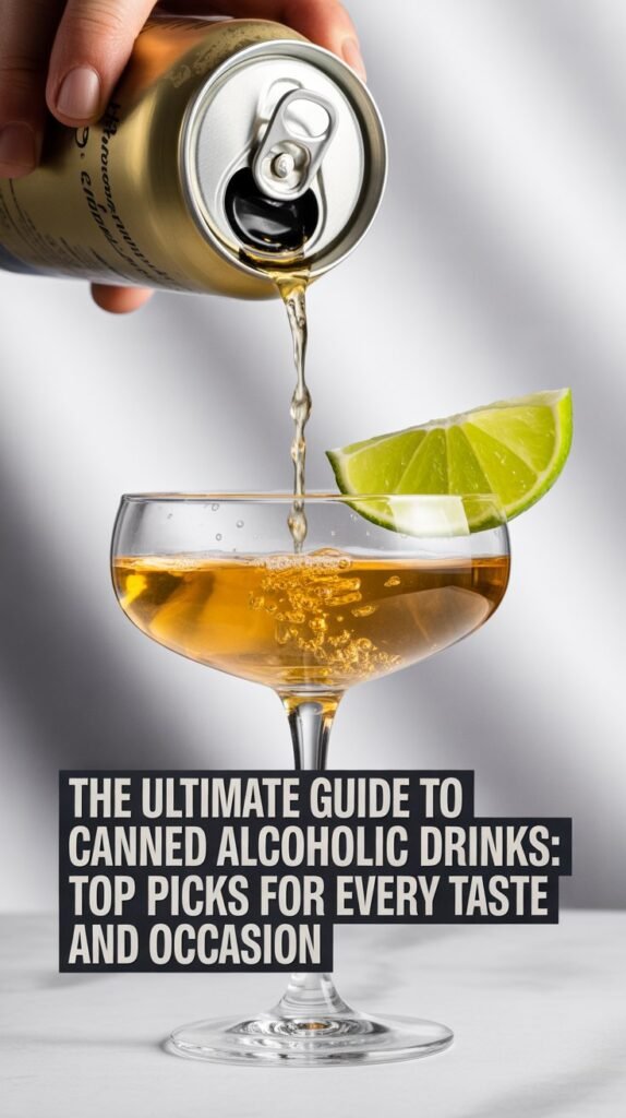 The Ultimate Guide to Canned Alcoholic Drinks.