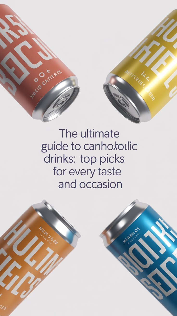 The Ultimate Guide to Canned Alcoholic Drinks: Top Picks for Every Taste and Occasion