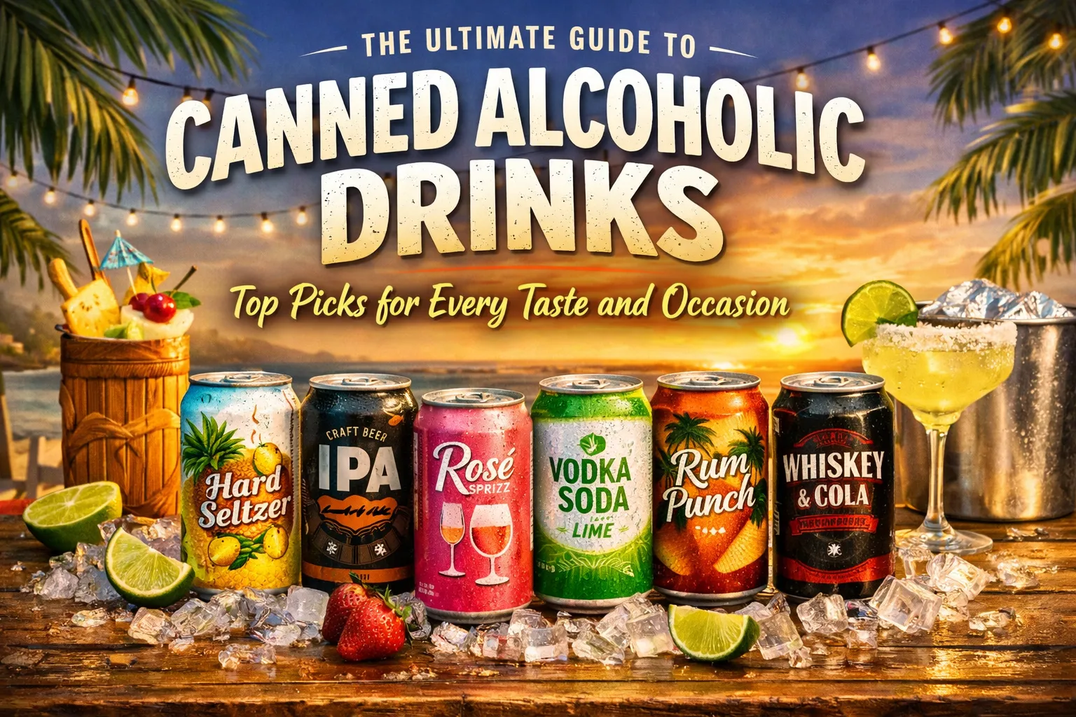 The Ultimate Guide To Canned Alcoholic Drinks