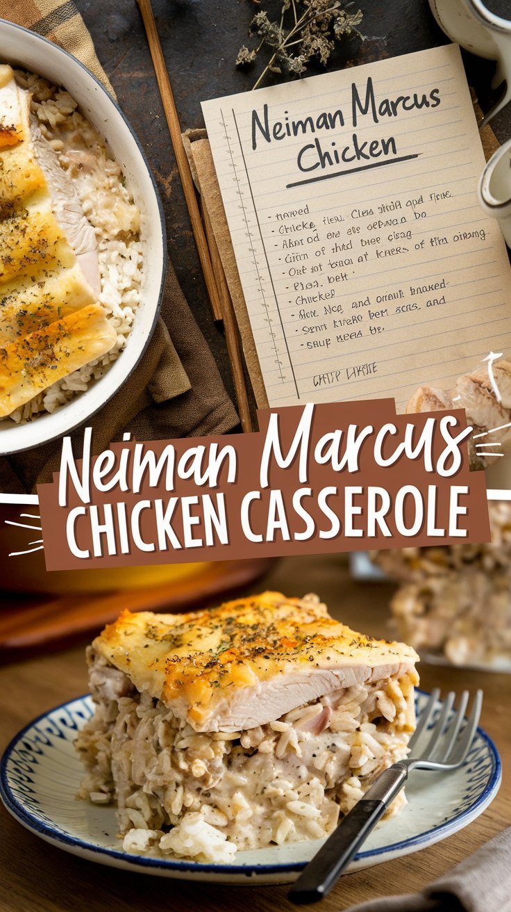 Neiman Marcus Chicken Casserole