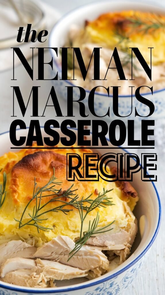 Neiman Marcus Chicken Casserole